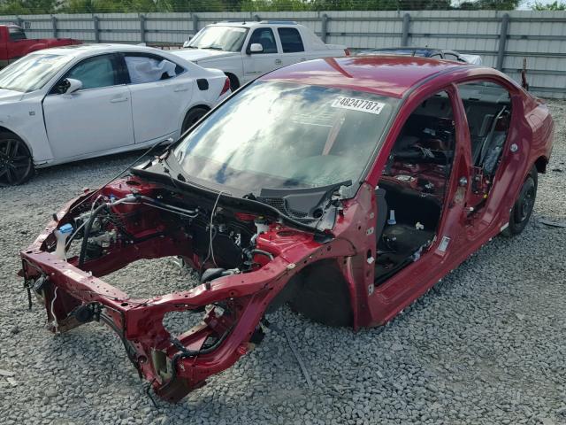 1HGCR2F53HA307087 - 2017 HONDA ACCORD SPO RED photo 2