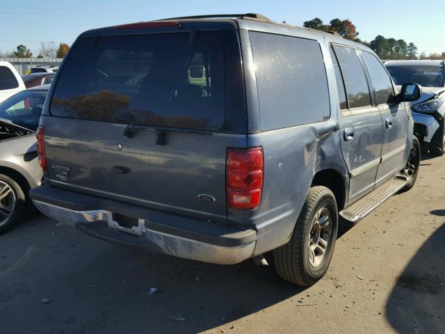 1FMRU1569YLA30831 - 2000 FORD EXPEDITION BLUE photo 4