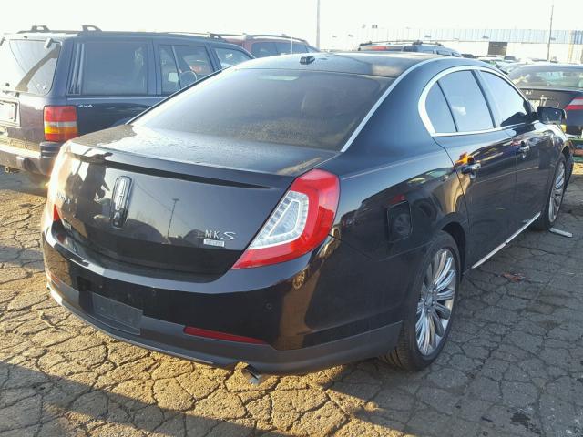 1LNHL9EKXDG602700 - 2013 LINCOLN MKS BROWN photo 4