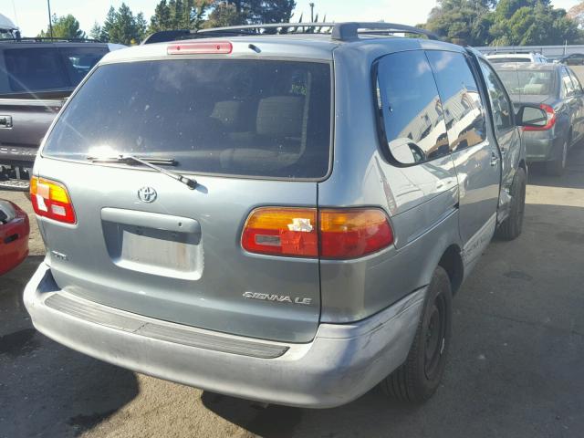 4T3ZF13C2WU025214 - 1998 TOYOTA SIENNA LE GRAY photo 4