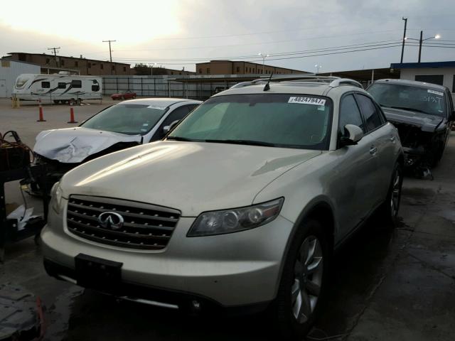 JNRAS08W56X206440 - 2006 INFINITI FX35 TAN photo 2