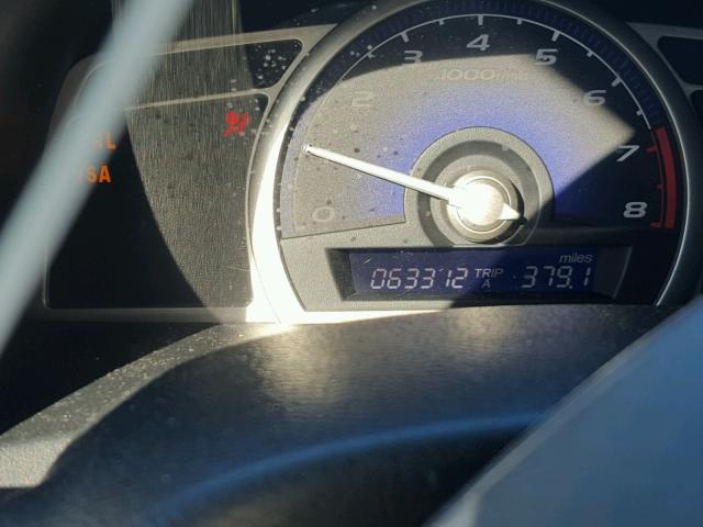 19XFA16979E020687 - 2009 HONDA CIVIC EXL 红色 照片 8