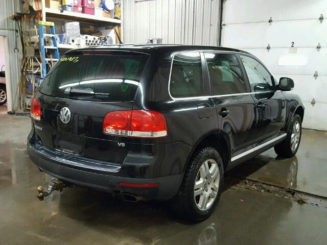 WVGZM77LX6D043214 - 2006 VOLKSWAGEN TOUAREG 4. BLACK photo 4