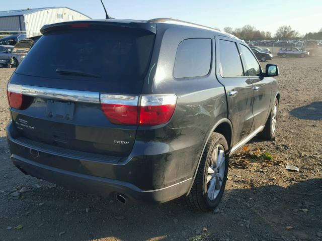 1D4SE4GT4BC594940 - 2011 DODGE DURANGO CR BLACK photo 4