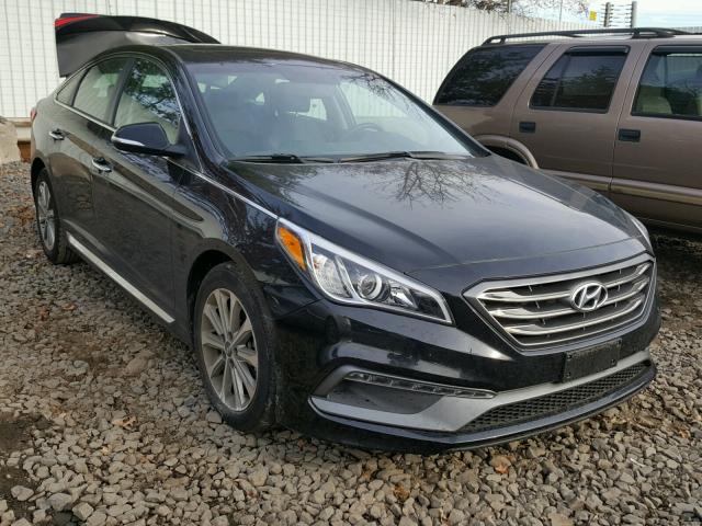 5NPE34AFXGH421373 - 2016 HYUNDAI SONATA SPO BLACK photo 1