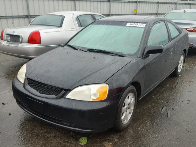 1HGEM21903L068841 - 2003 HONDA CIVIC EX 黑色 照片 2