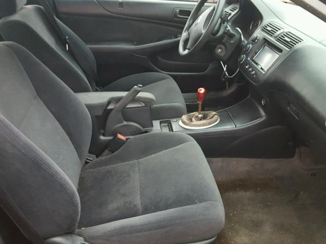 1HGEM21903L068841 - 2003 HONDA CIVIC EX 黑色 照片 5