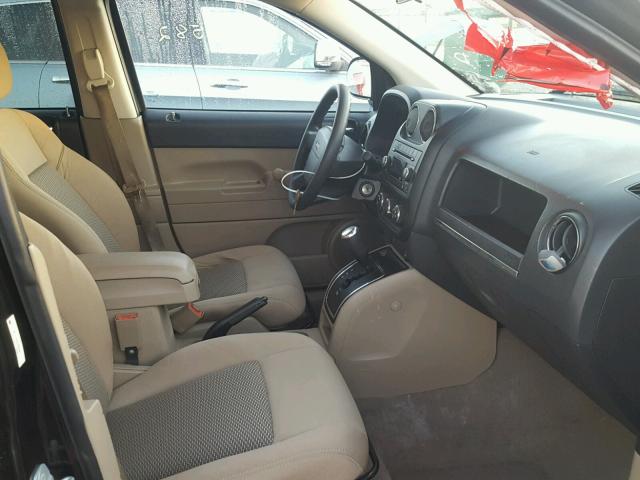 1J4NT1FAXAD652681 - 2010 JEEP COMPASS SP შავი ფოტო 5