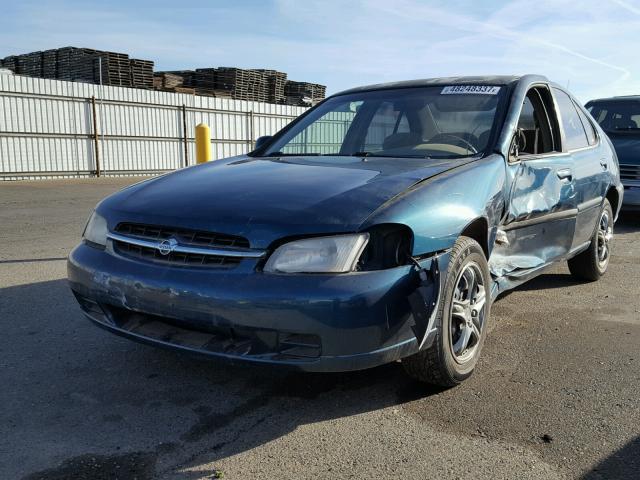 1N4DL01DXWC254922 - 1998 NISSAN ALTIMA XE GREEN photo 2
