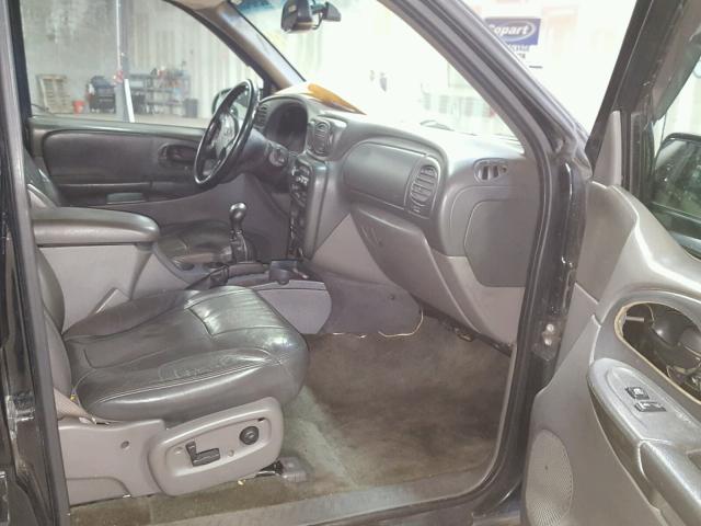 1GNDT13SX22512102 - 2002 CHEVROLET TRAILBLAZE BLACK photo 5