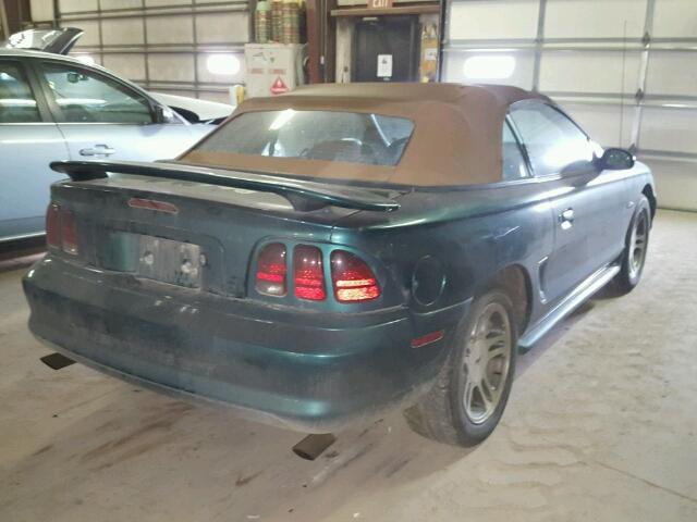 1FALP45X9VF173211 - 1997 FORD MUSTANG GT GREEN photo 4