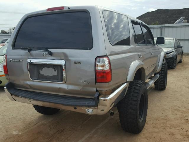 JT3GN86R520242665 - 2002 TOYOTA 4RUNNER SR GRAY photo 4