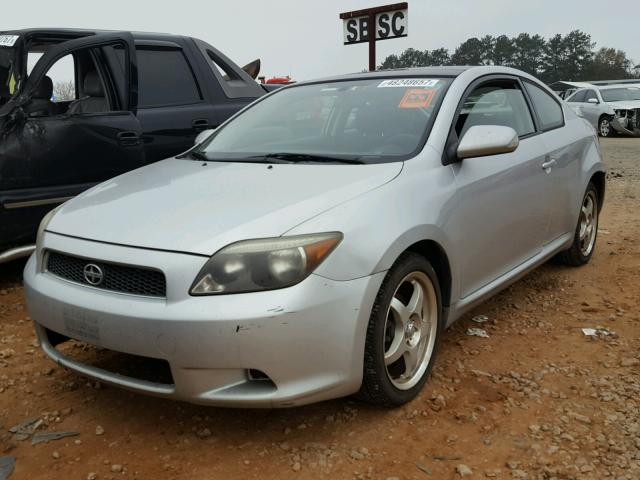 JTKDE177750061857 - 2005 TOYOTA SCION TC SILVER photo 2