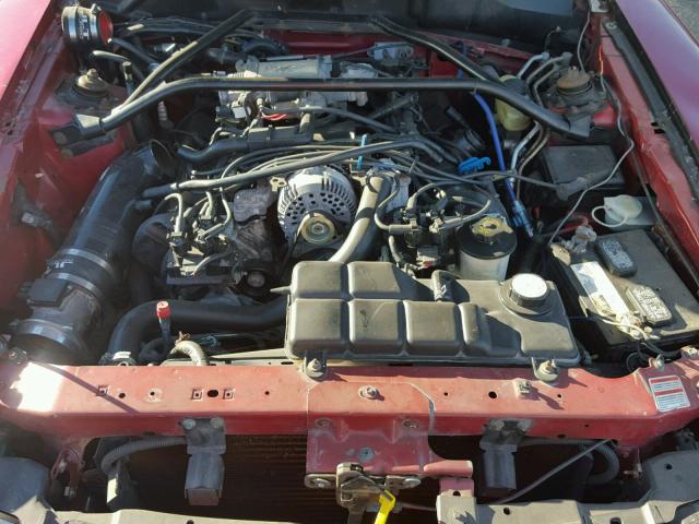 1FALP45X4TF102950 - 1996 FORD MUSTANG GT RED photo 7