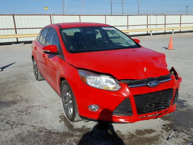 1FADP3F21DL272915 - 2013 FORD FOCUS SE RED photo 1