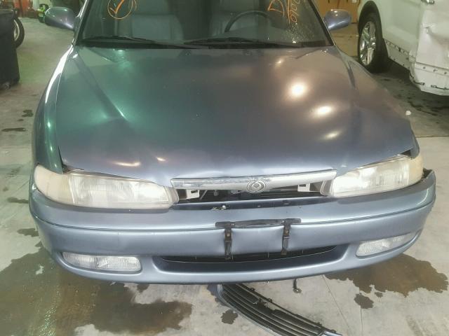 1YVGE22D3V5650702 - 1997 MAZDA 626 ES GRAY photo 9