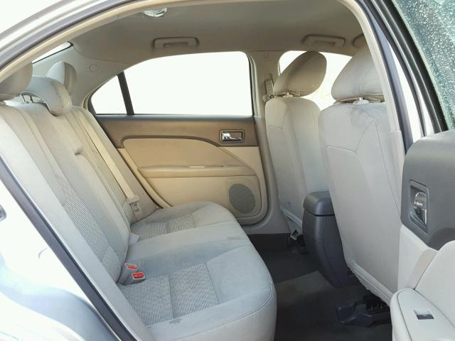 3FAHP0GA0BR149255 - 2011 FORD FUSION S SILVER photo 6