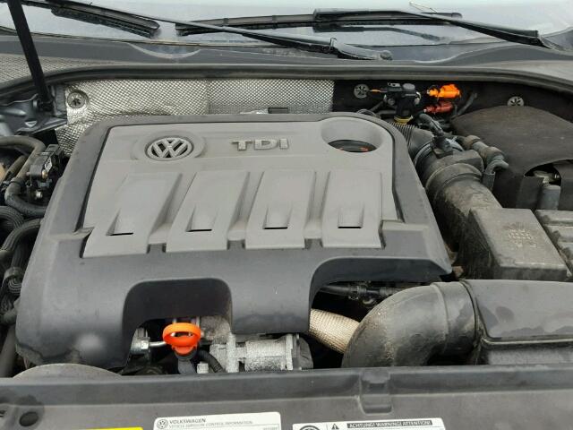 1VWCN7A35DC112309 - 2013 VOLKSWAGEN PASSAT SEL GRAY photo 7