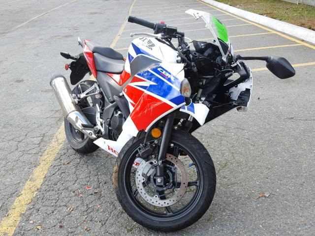 MLHNC5110F5100321 - 2015 HONDA CBR300 R WHITE photo 1