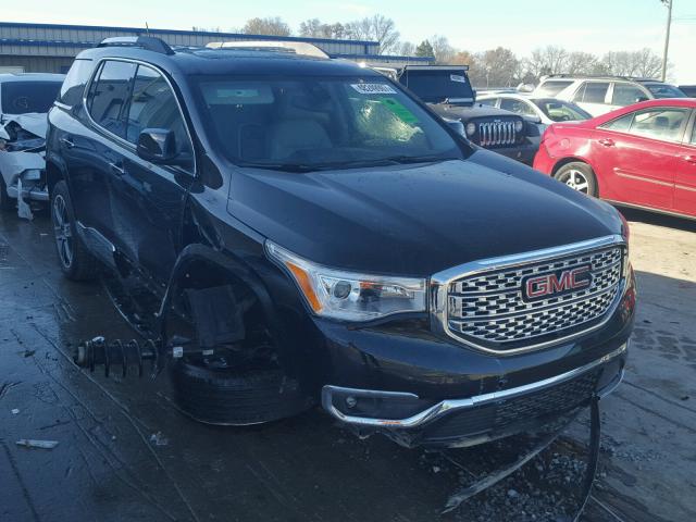 1GKKNXLS2HZ274327 - 2017 GMC ACADIA DEN BLACK photo 1