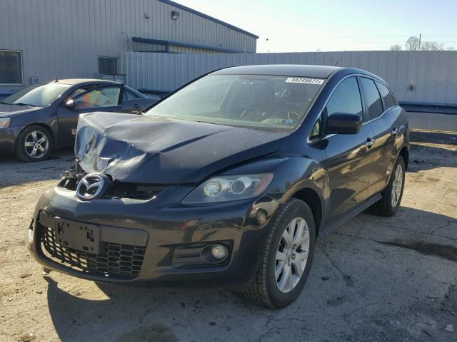 JM3ER293270126608 - 2007 MAZDA CX-7 BLACK photo 2