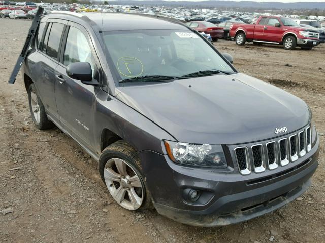 1C4NJDBB1ED809418 - 2014 JEEP COMPASS SP GRAY photo 1