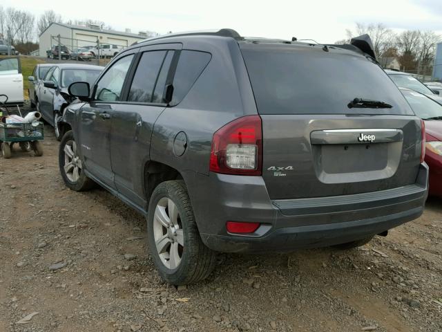 1C4NJDBB1ED809418 - 2014 JEEP COMPASS SP GRAY photo 3