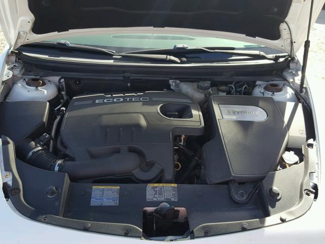 1G1ZF57559F170121 - 2009 CHEVROLET MALIBU HYB 白色 照片 7