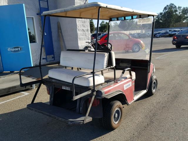 506996 - 1988 EZGO GOLF CART RED photo 4