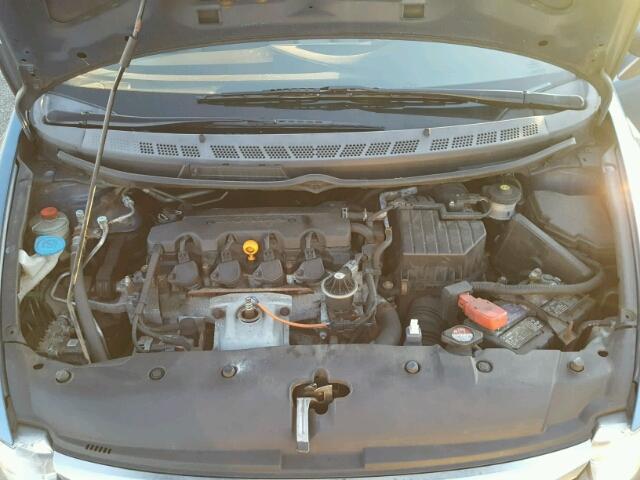 2HGFA1F87AH515795 - 2010 HONDA CIVIC EX ლურჯი ფოტო 7