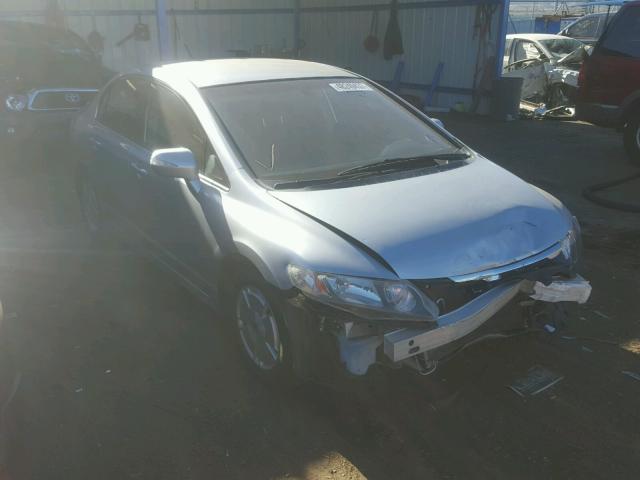 JHMFA36288S009321 - 2008 HONDA CIVIC HYBR SILVER photo 1