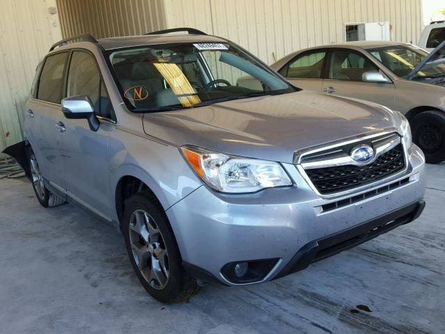 JF2SJAXCXGH526287 - 2016 SUBARU FORESTER 2 GRAY photo 1