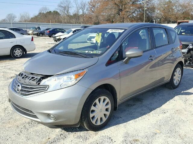 3N1CE2CP3FL396510 - 2015 NISSAN VERSA NOTE GRAY photo 2