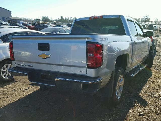 3GCUKREC4FG192045 - 2015 CHEVROLET SILVERADO SILVER photo 4