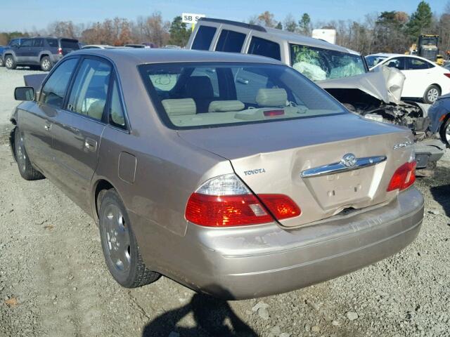 4T1BF28B93U312061 - 2003 TOYOTA AVALON XL GOLD photo 3