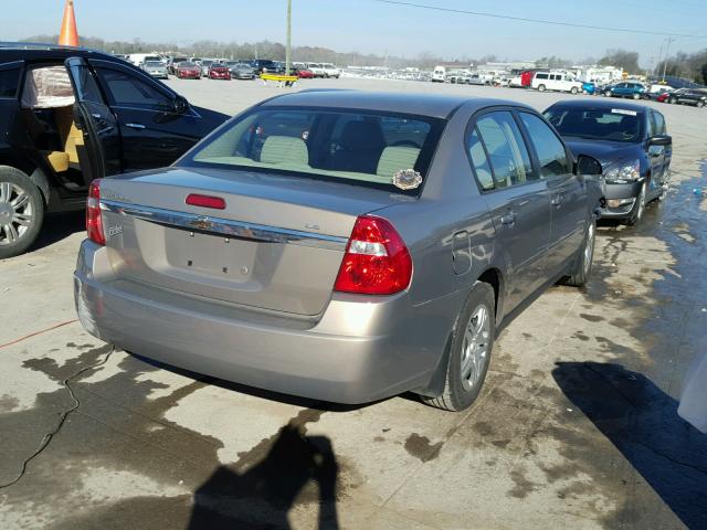 1G1ZS58F37F106952 - 2007 CHEVROLET MALIBU LS CHARCOAL photo 4