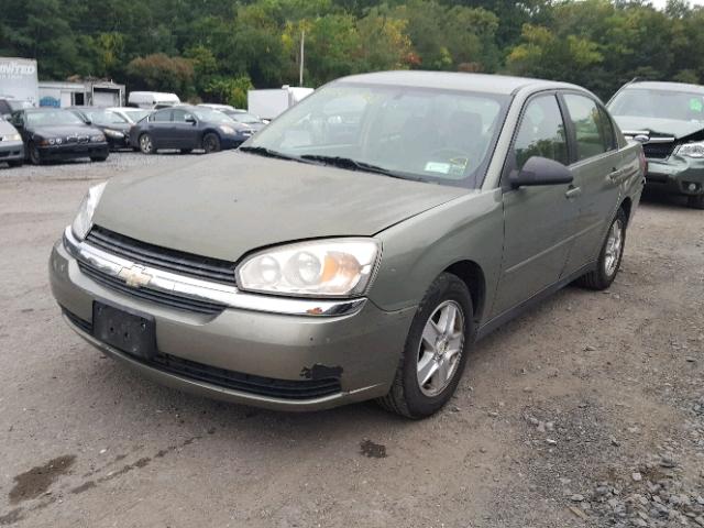 1G1ZT54875F327620 - 2005 CHEVROLET MALIBU LS 绿色 照片 2