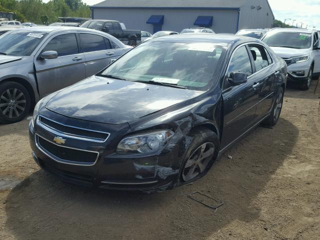1G1ZC5EU2CF142545 - 2012 CHEVROLET MALIBU 1LT 黑色 照片 2