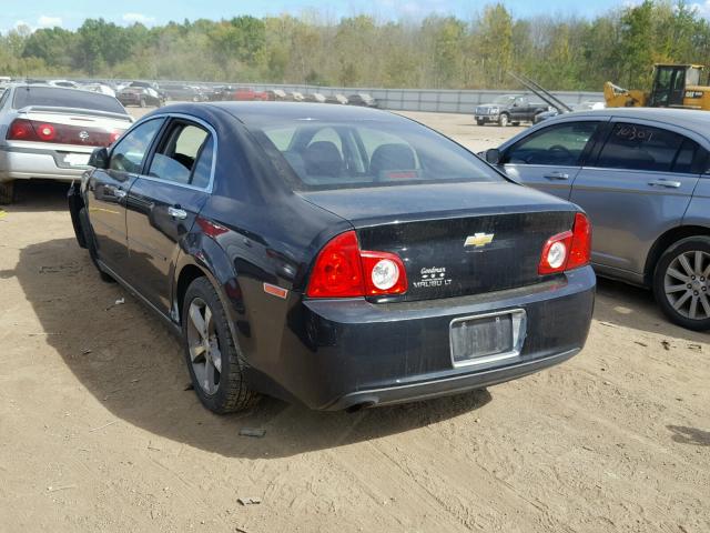 1G1ZC5EU2CF142545 - 2012 CHEVROLET MALIBU 1LT 黑色 照片 3