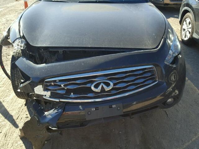 JN8AS1MW7BM733374 - 2011 INFINITI FX35 BLACK photo 7