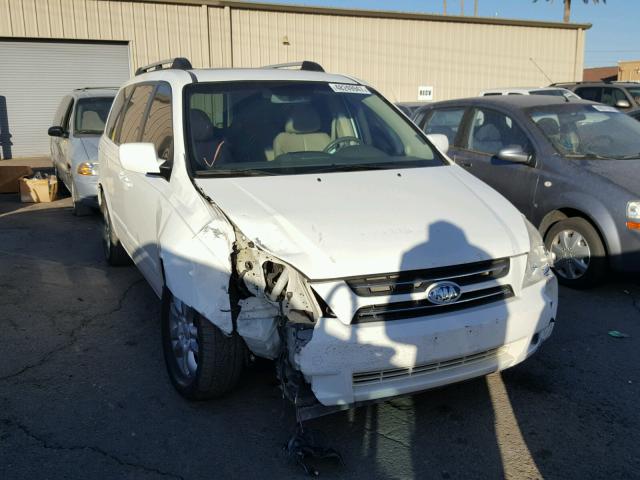 KNDMB233266017286 - 2006 KIA SEDONA EX WHITE photo 1