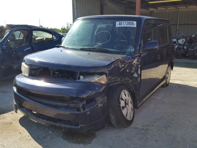 JTLKT324X64125496 - 2006 TOYOTA SCION XB ლურჯი ფოტო 2