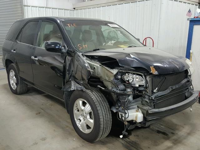 2HNYD18246H519635 - 2006 ACURA MDX BLACK photo 1