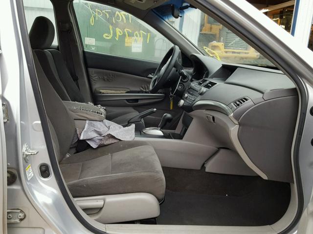 1HGCP26759A076234 - 2009 HONDA ACCORD EX SILVER photo 5