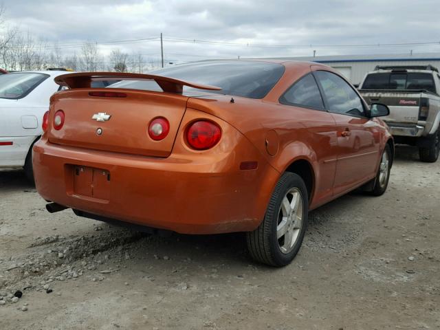 1G1AL15F767882274 - 2006 CHEVROLET COBALT LT ORANGE photo 4