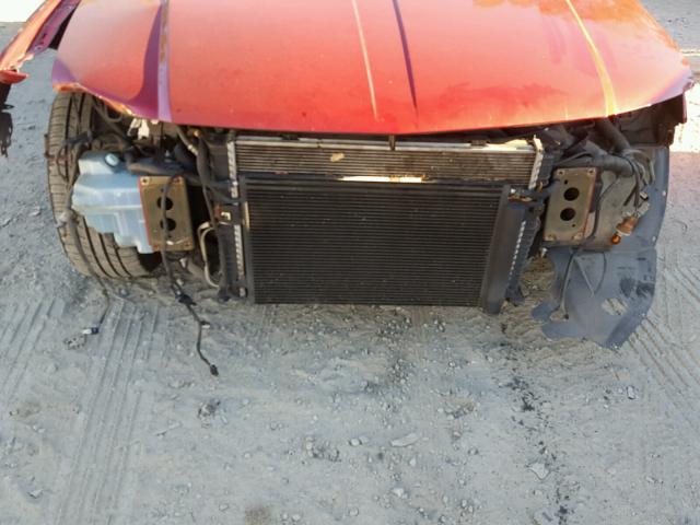 3LNHM26T99R613621 - 2009 LINCOLN MKZ წითელი ფოტო 9