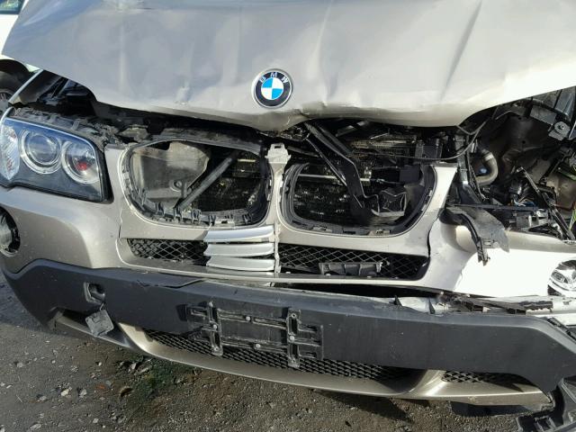 WBXPC93487WF08447 - 2007 BMW X3 3.0SI TAN photo 7