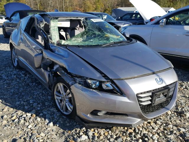 JHMZF1D65BS000267 - 2011 HONDA CR-Z EX GRAY photo 1