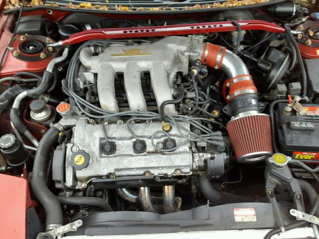 1ZVLT22B7V5149642 - 1997 FORD PROBE GT RED photo 7