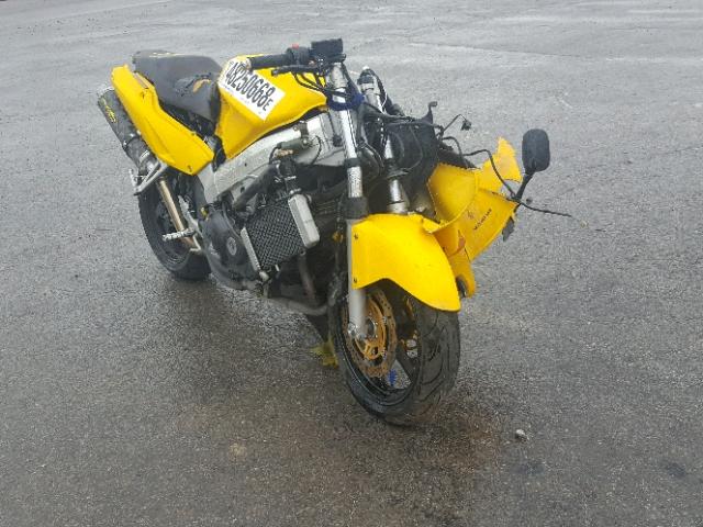 JH2RC4603YM201075 - 2000 HONDA VFR800 F1 YELLOW photo 1